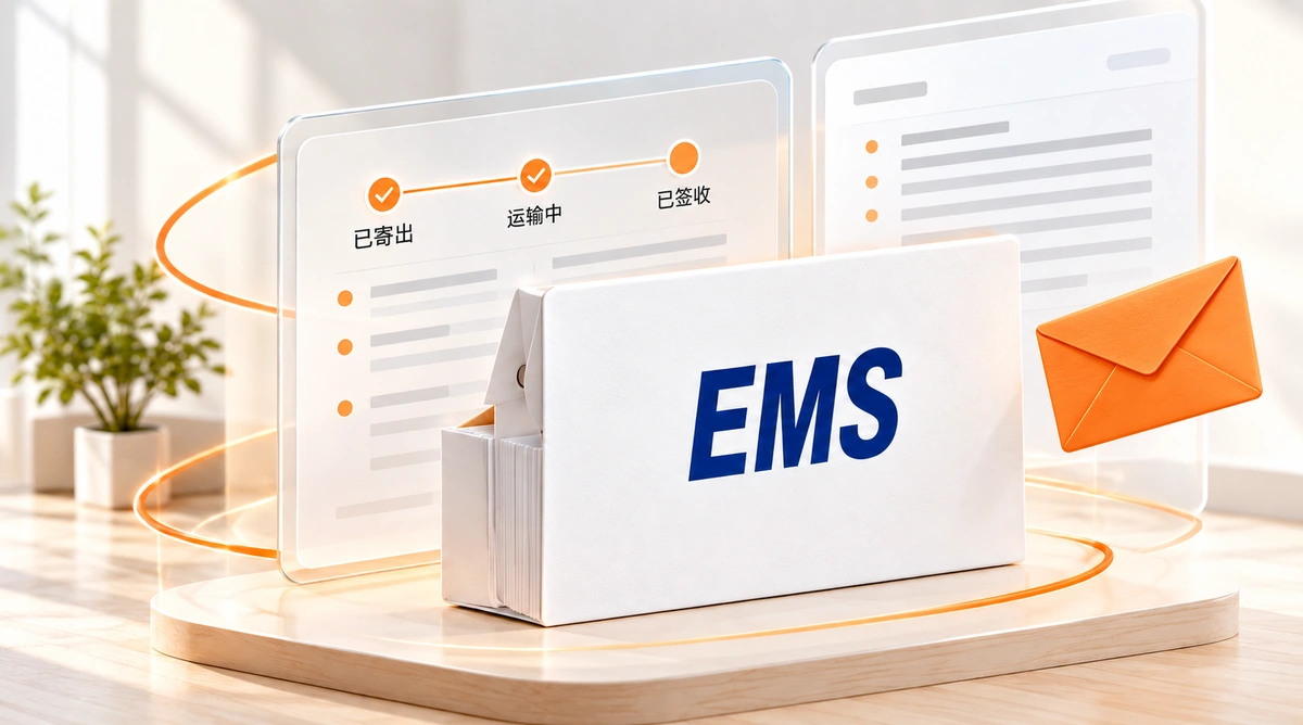 EMS邮寄送达系统功能界面
